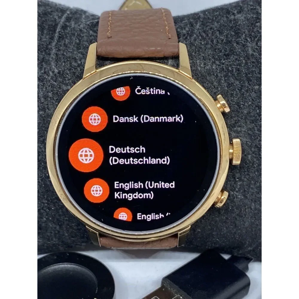 Fossil Gen 4 Authentic Digital Dial Smart Watch Custom Band FTW6018 LT289